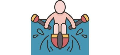 Image for Canoeing Rowing Paddle Cricut SVG Design