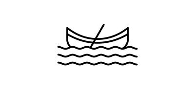 Image for Canoe Boat Kayak Cricut SVG Design