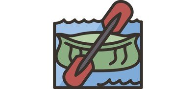 Image for Canoeing Kayak River Cricut SVG Design