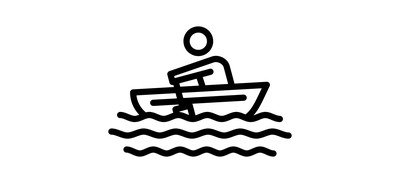 Image for Canoeing  Cricut SVG Design