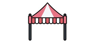 Image for Canopy Sunshade Tent Cricut SVG Design