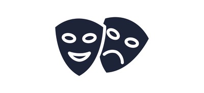 Image for Carnival Comedy Face Masks Cricut SVG Design