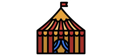 Image for Carnival Tent Circus Tent Carnival Cricut SVG Design