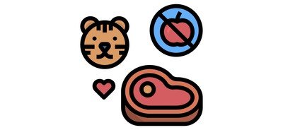 Image for Carnivore Meat Tiger Cricut SVG Design