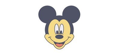 Image for Cartoon Mickey Mouse Cricut SVG Design