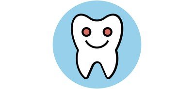 Image for Cartoon Dental Tooth Cricut SVG Design