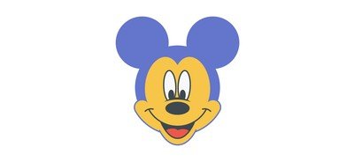 Image for Cartoon Mickey Mouse Cricut SVG Design