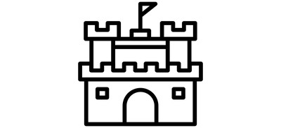 Image for Free Castle Sand Fort Cricut SVG Design