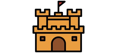 Image for Free Castle Sand Fort Cricut SVG Design