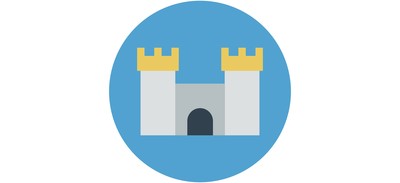 Image for Castle Building Fortress Cricut SVG Design