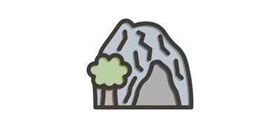 Image for Nature Mountain Rock Cricut SVG Design