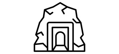 Image for Cave Mountain Rocks Cricut SVG Design