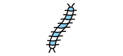 Image for Centipede  Cricut SVG Design