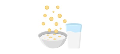 Image for Breakfast Food Milk Cricut SVG Design