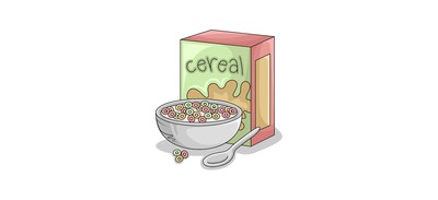 Image for Cereal Box Cereal Food Cricut SVG Design