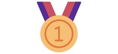 Image for Champ Medal Award Achievement Cricut SVG Design