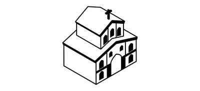 Image for Christianity Church Building Cricut SVG Design