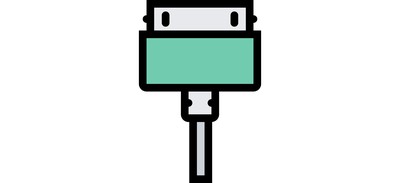 Image for Charger Computer Data Cricut SVG Design