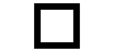 Image for Check Box Empty Cricut SVG Design