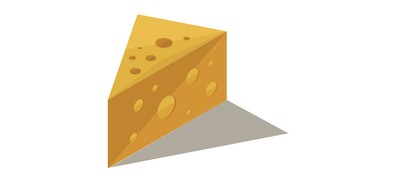 Image for Cheese Isometric Cricut SVG Design