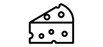 Image for Cheese Slice Piece Cricut SVG Design