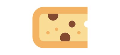 Image for Cheese Slice Food Cricut SVG Design