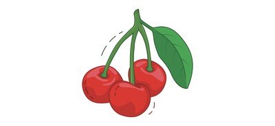 Image for Cherry Fruit Fresh Cricut SVG Design