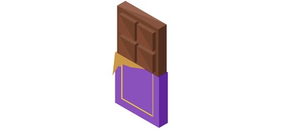 Image for Chocolate Bar Isometric Cricut SVG Design