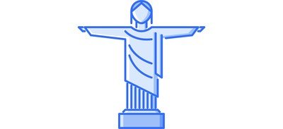 Image for Christ Redeemer Statue Cricut SVG Design