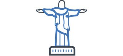 Image for Christ Redeemer Rio Cricut SVG Design