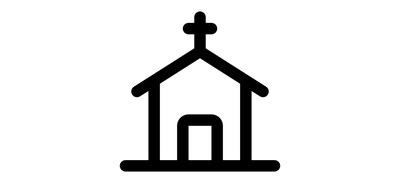 Image for Free Church Building Christian Cricut SVG Design