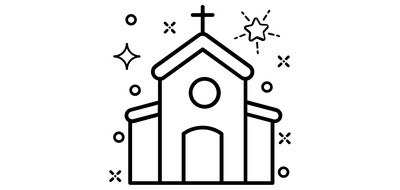 Image for Church Chapel Religious Place Cricut SVG Design