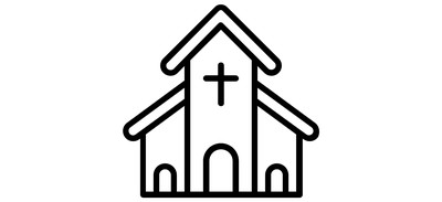 Image for Church Building Religious Building Cricut SVG Design