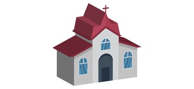 Image for Free Church Religious Building Chapel Cricut SVG Design