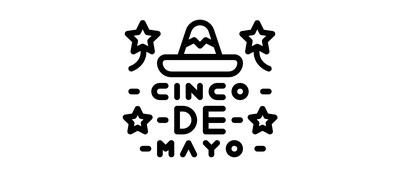 Image for Cinco De Mayo Mexican Hat Festival Cricut SVG Design