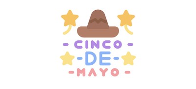 Image for Cinco De Mayo Mexican Hat Festival Cricut SVG Design