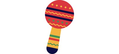 Image for Cinco De Mayo Maracas Cricut SVG Design