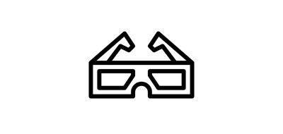 Image for Free Cinema Glasses 3 D Glasses Vr Glasses Cricut SVG Design