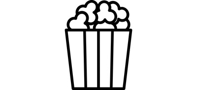 Image for Free Cinema Refreshment Corn Popcorn Cricut SVG Design