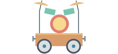 Image for Circus Car Cart Cricut SVG Design