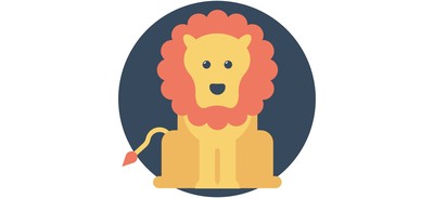 Image for Circus Lion Animal Cricut SVG Design