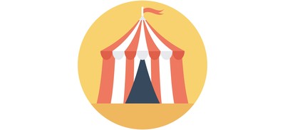 Image for Circus Tent Carnival Cricut SVG Design