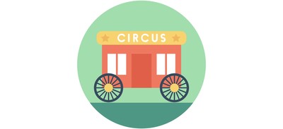 Image for Circus Wagon Car Cricut SVG Design