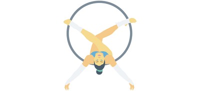 Image for Circus Cyr Wheel Cricut SVG Design