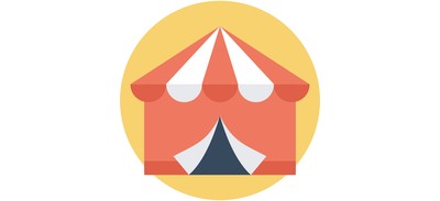 Image for Circus Tent Carnival Cricut SVG Design