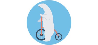 Image for Circus Bear Bike Cricut SVG Design