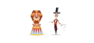 Image for Circus Loin Poin Circus Cricut SVG Design