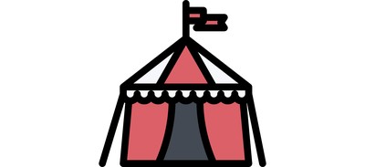 Image for Circus Tent City Cricut SVG Design