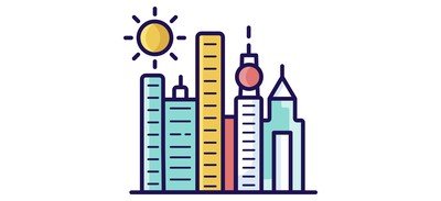 Image for City Architecture Building Cricut SVG Design