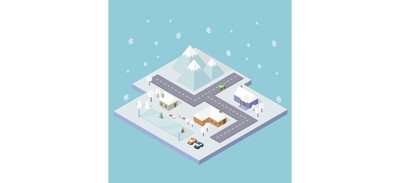 Image for City Winter Cold Cricut SVG Design